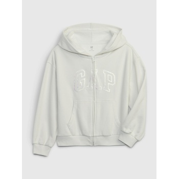 GAP Бебешки суитшърт с логото на GAP GAP | Byal | Момичешки | 104/110