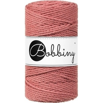 Bobbiny 3PLY Macrame Rope 3 mm 100 m Peony Špagát