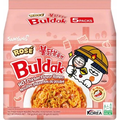 Samyang Buldak Chicken Rose Ramen 5 x 140 g