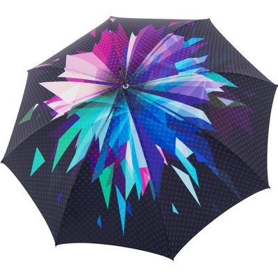 Doppler Elegance Boheme Starlight dámský luxusní deštník s abstraktním potiskem