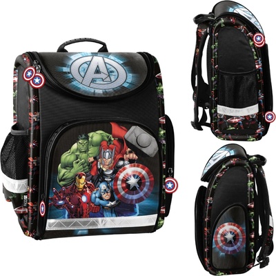 Paso černá Marvel Avengers