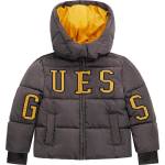 Guess Детско яке с качулка Guess - С жълти букви, многоцветно, 18 м (20254-N5BL01-WB240-G9I4-18M) - ozone
