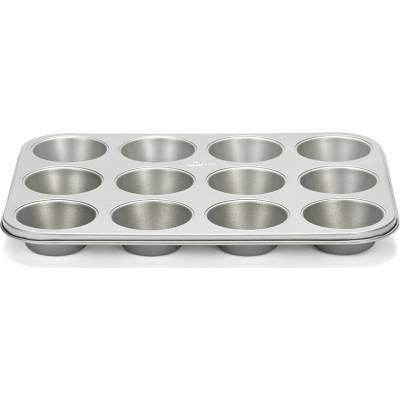 Patisse Forma na muffiny 12 ks 35 cm Stříbrná Univerzální top