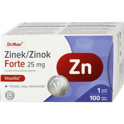 Dr.Max Zinok Forte 25 mg 100 tabliet