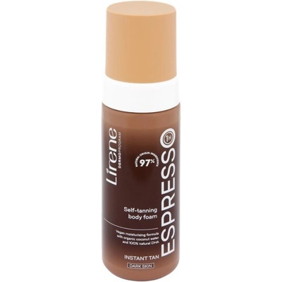Lirene bronzující tělová pěna Espresso (Self Tanning Body Foam) 150 ml