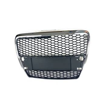 Image 1 of Решетка без емблема Audi A6 4F (2004-2008) - с хром рамка RS Look