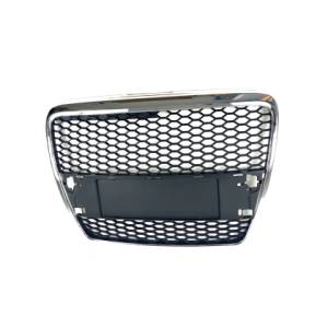 Carmart Решетка без емблема Audi A6 4F (2004-2008) - с хром рамка RS Look