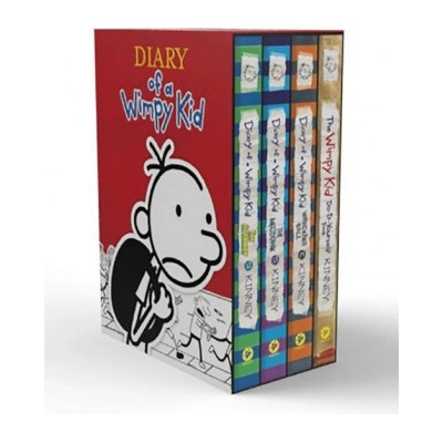Abrams Diary of a Wimpy Kid Box of Books (12-14 Plus Diy) | Jeff Kinney