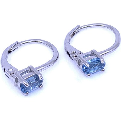 Jan Kos jewellery Stříbrné náušnice s topazem MHT-8165/S200