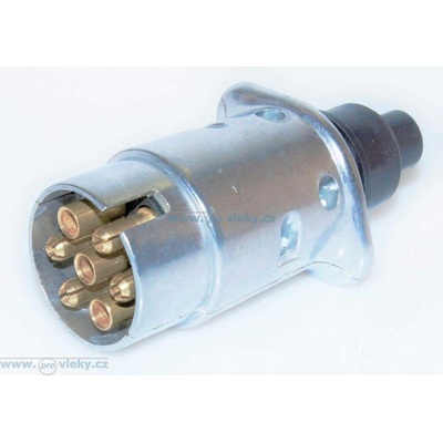 Tanatech Vidlice 7 pól. 12V kovová