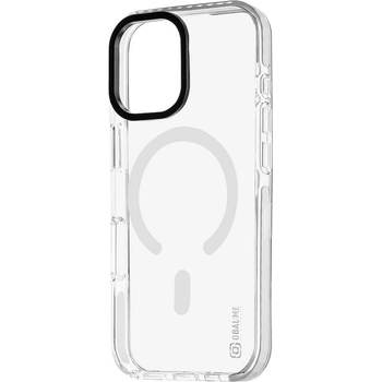 OBAL:ME Удароустойчив силиконов (TPU) калъф с MagSafe за iPhone 17 - OBALME MagNetix Bumper MagSafe Case (бял-прозрачен) (57983127400)