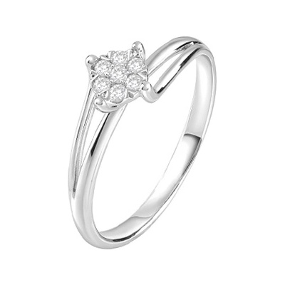 Bliss Златен дамски пръстен с диаманти Bliss 20091821 (20091821)