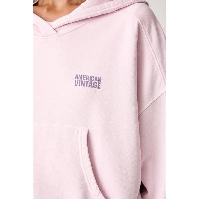 American Vintage суичър с качулка дамски от памук (PLI03D)