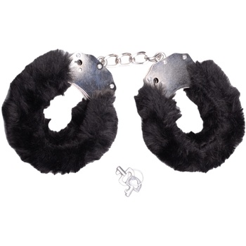 Eazi-Oh Плюшени белезници Desiro Teddies - черни