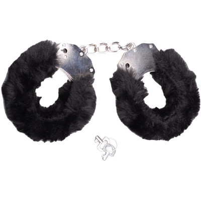 Eazi-Oh Плюшени белезници Desiro Teddies - черни