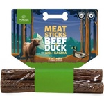 POKUSA FEEL THE WILD - Meat sticks: Beef and Duck - Натурални месни дъвки (месни пръчици) - говеждо и патица, 100% натурални деликатеси от мускулно месо, 14, 5 см, 64 гр - Полша