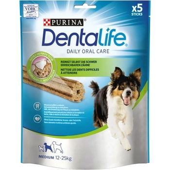 Purina DENTALIFE Sticks Medium Допълваща храна и устна хигиена - 0.12кг