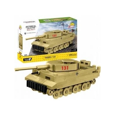 Vincobiosis COBI 3095 Historical Collection WWII Czolg TIGER I 131, 144 fls