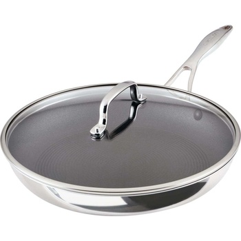 Circulon Тиган с незалепващо покритие ЗАЩИТА ОТ НАДРАСКИ C1 32 см, с капак, неръждаема стомана, Circulon (CIRC30080)