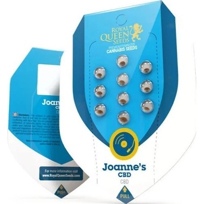 Royal Queen Seeds Joanne´s CBD semena neobsahují THC 3 ks