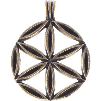 Image 1 of NNM висулка (амулет) svarga - цинк, античен месинг - sle513