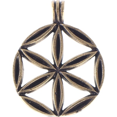 NNM висулка (амулет) svarga - цинк, античен месинг - sle513