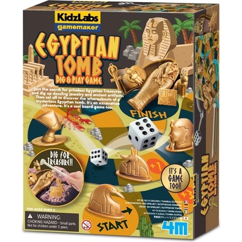 Image 1 of 4M Детска игра 4M - Разкопай и играй, Египетска гробница (4m-03455)