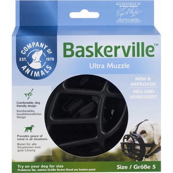 Baskerville náhubok plast pre psa veľ. 5
