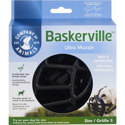 Baskerville náhubok plast pre psa veľ. 5