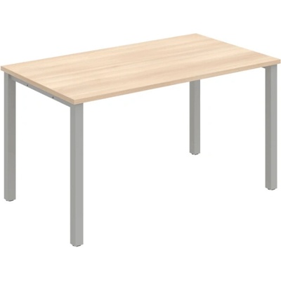 Hobis Jednací stůl UJ 1400 rovný 140 cm akát / šedá