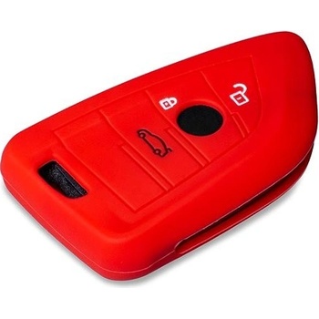 Kľúčenka Escape6 ochranné silikónové puzdro na kľúč pre BMW XGF červená