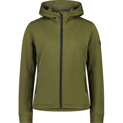 Merino mikina MONS ROYALE ARCadia MERINO FLEECE HOODY WMNS dark olive