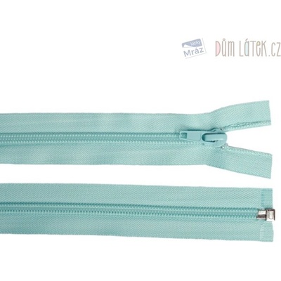 Zips špirálový 6 mm deliteľný 60 cm mentolový