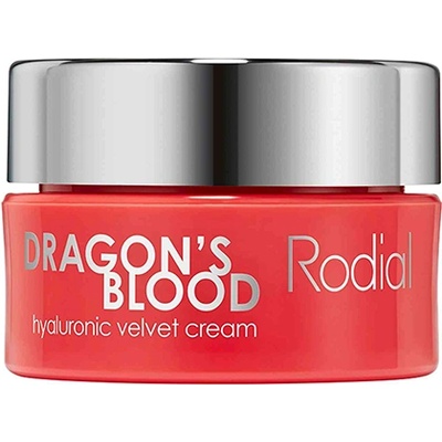 Rodial Dragon's Blood Velvet Cream хидратиращ крем за лице с хиалуронова киселина за суха кожа за жени 10 мл