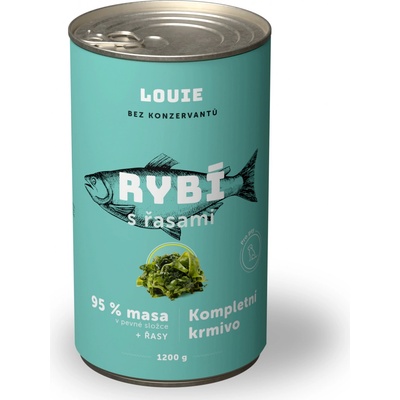 Louie Adult rybie s riasami 1200 g
