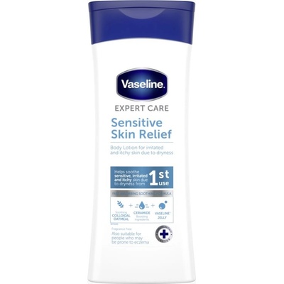 Vaseline Sensitive Skin Relief telové mlieko pre citlivú pokožku 400 ml