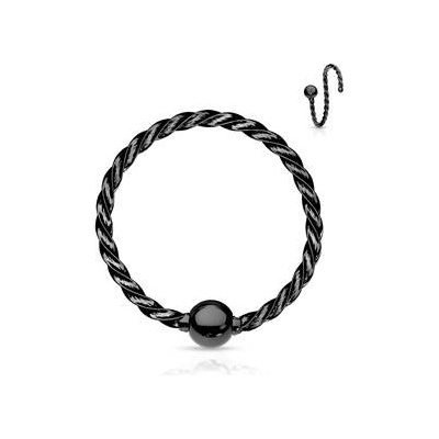Šperky4U piercing do nosu kruh N0131-K