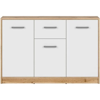 Image 1 of Black Red White Скрин с три врати и едно чекмедже Matos KOM3D1S