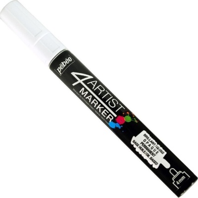 Pébéo 4Artist Химикал маркер 4 mm White 1 бр (69.9133)