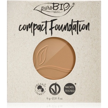 puroBIO cosmetics Kompaktní make-up 04 s SPF10 9 g náplň