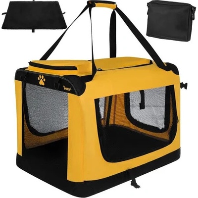 Purlov Skládací přepravní taška pro psa a kočku 60 × 42 × 44 cm
