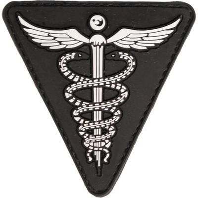 Mil-Tec (Německo) - MLT Nášivka MEDIC - VELCRO, 3D PVC - Černá