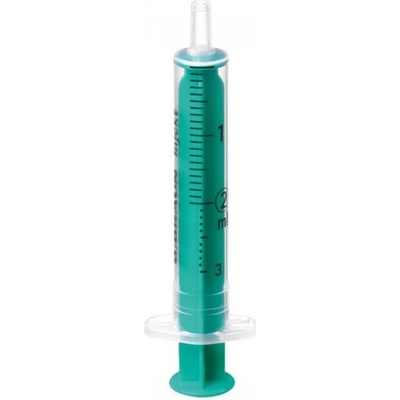 Stříkačka INJEKT 2-dílná 2ml LC modrá ster.100ks