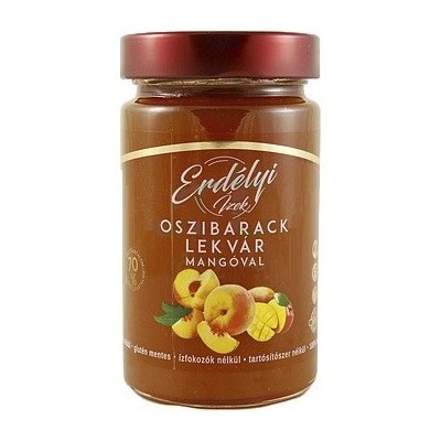 Erdélyi Ízek Broskvová povidla s mangem 380 g