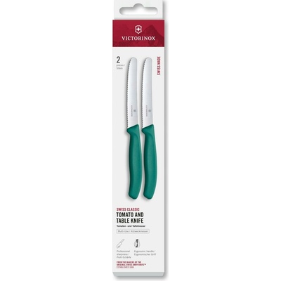 Victorinox 6.7834.2C1 sada 2 nožů zoubkované ostří 11 cm Swiss Classic