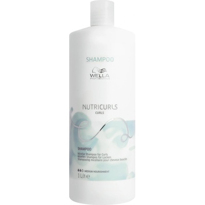 Wella Professionals Nutricurls Curls jemný micelárny šampón pre kučeravé vlasy 1000 ml