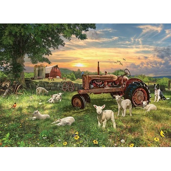 Cobble Hill - Puzzle Field at Sunrise - 1 000 piese