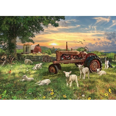 Cobble Hill - Puzzle Field at Sunrise - 1 000 piese