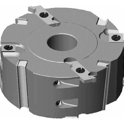 Fréza falcovací s VBD 125x50x30 4+4+4, NH 50-M/D s drážkovacími noži 5,0mm