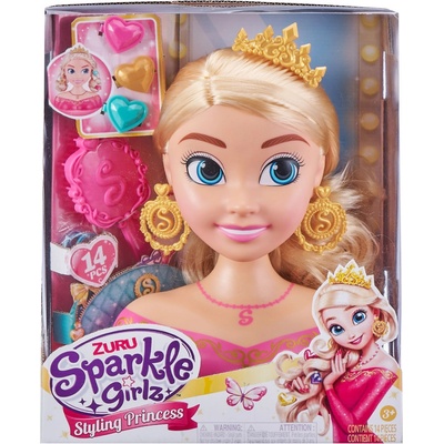 Alltoys Sparkle Girlz Česací hlava Sparklez Girlz